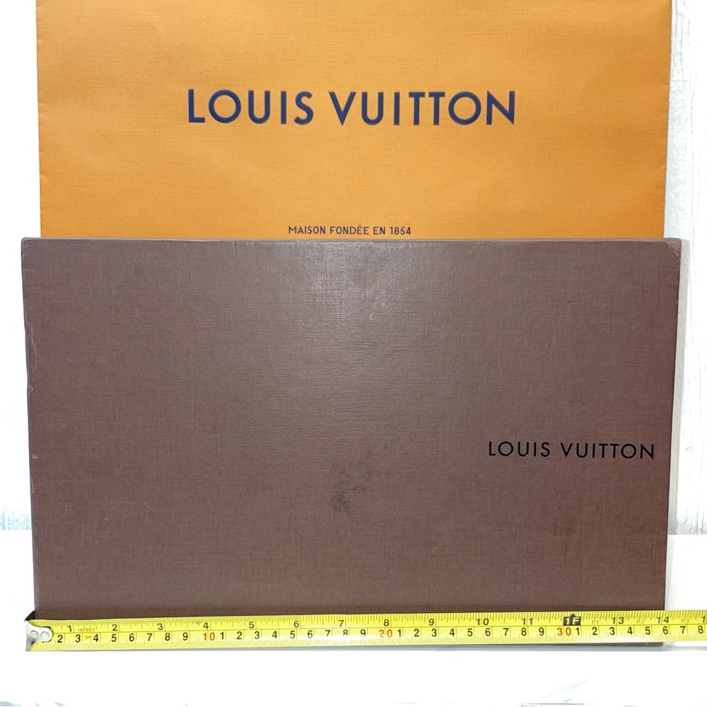 Extra LARGE Louis Vuitton Box! Vintage XL 14” LV Brown Box!